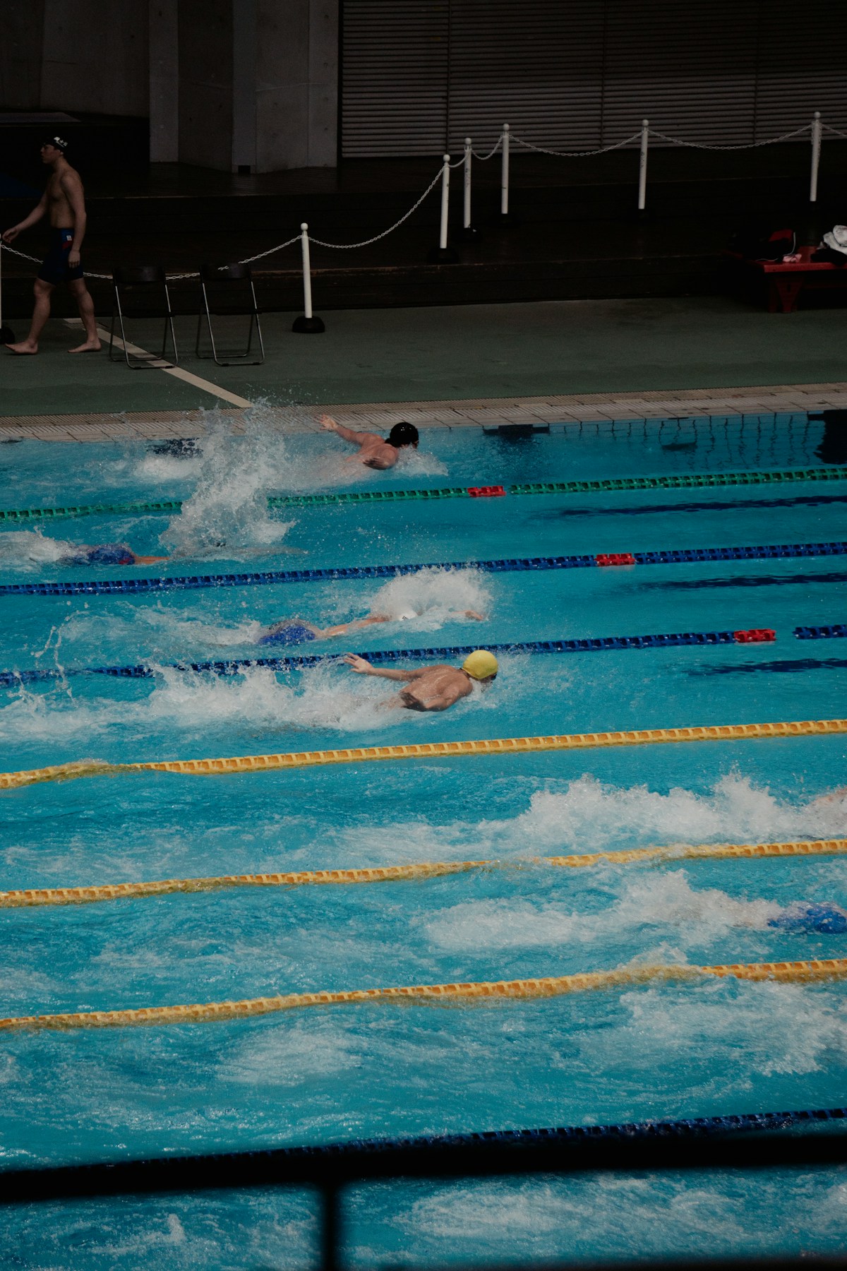 Swimming training