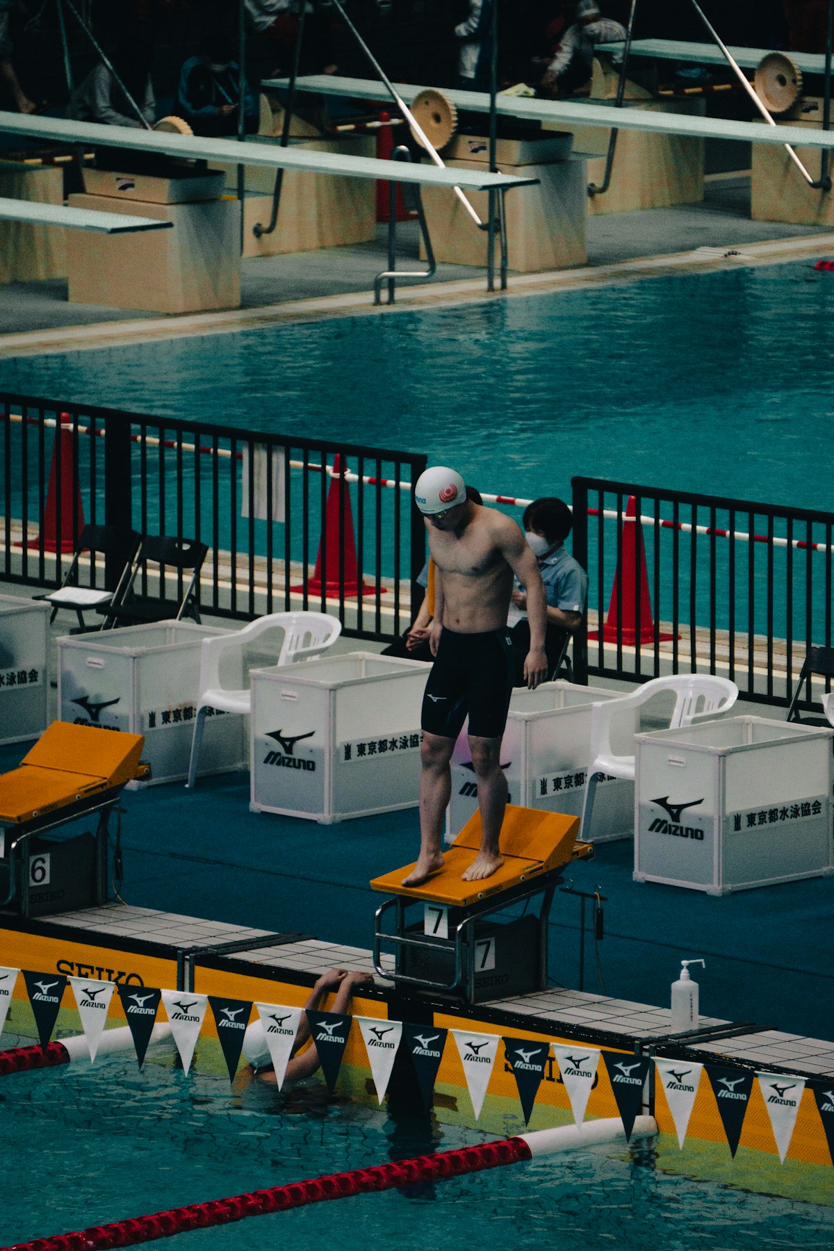 Swimming training