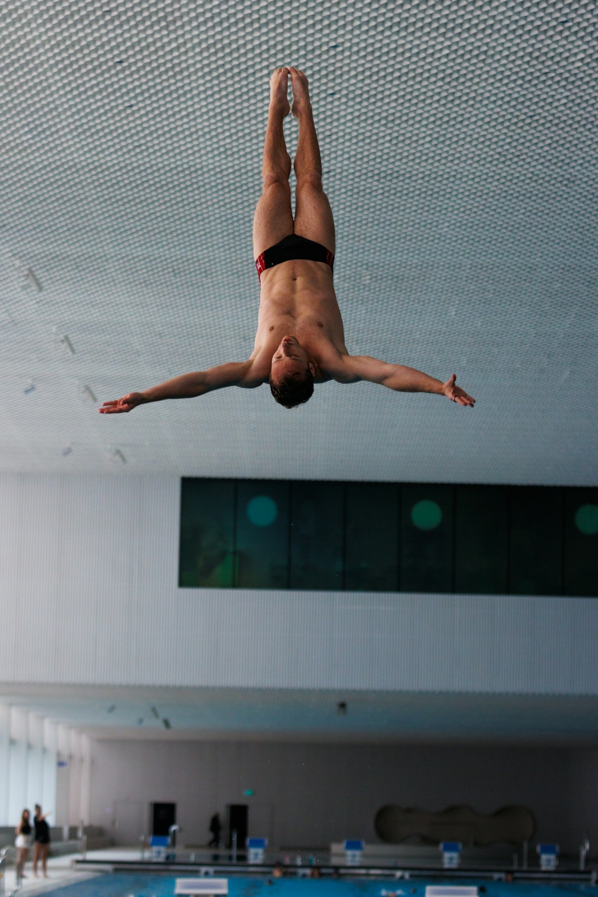 Swimming training