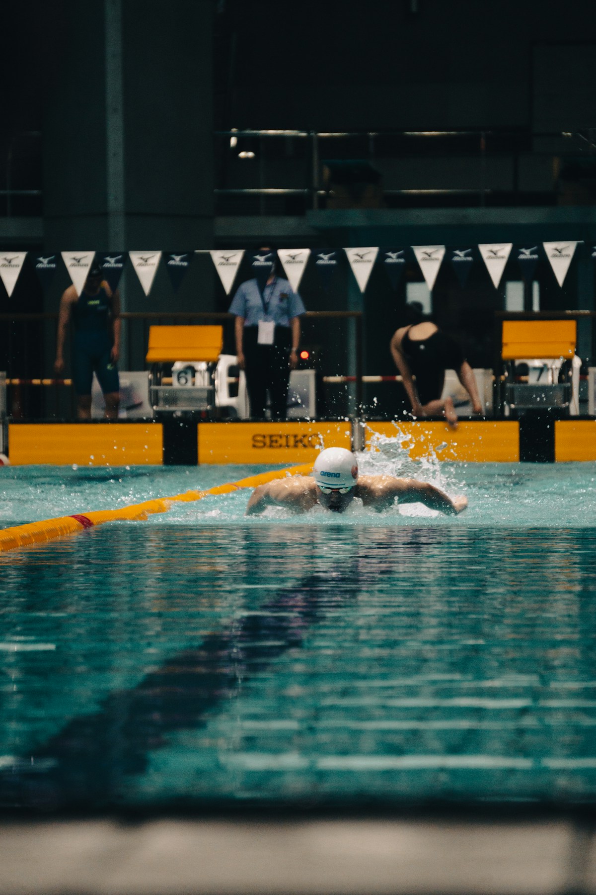 Swimming training