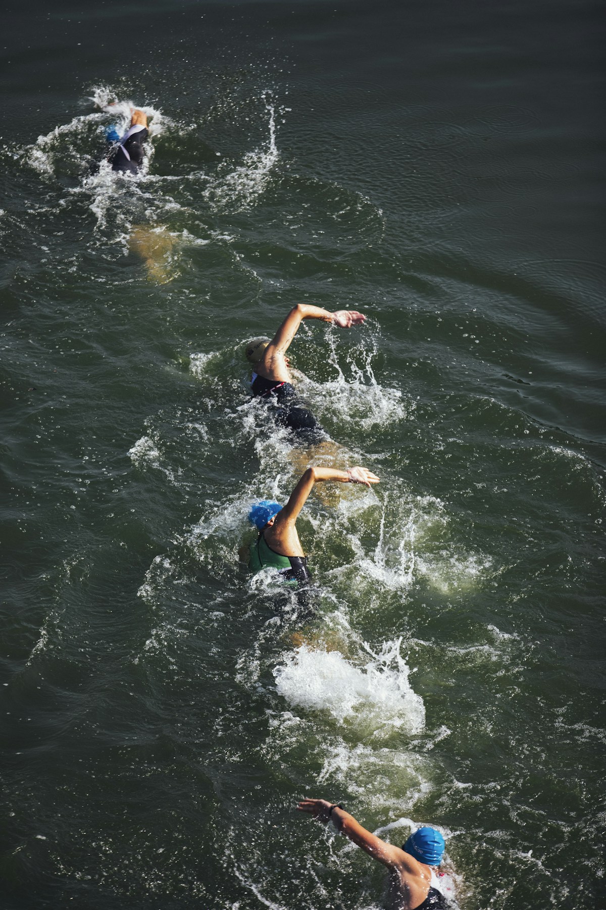 Triathlon athlete