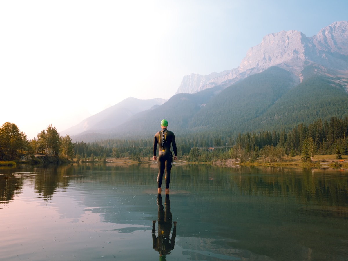 Triathlon athlete