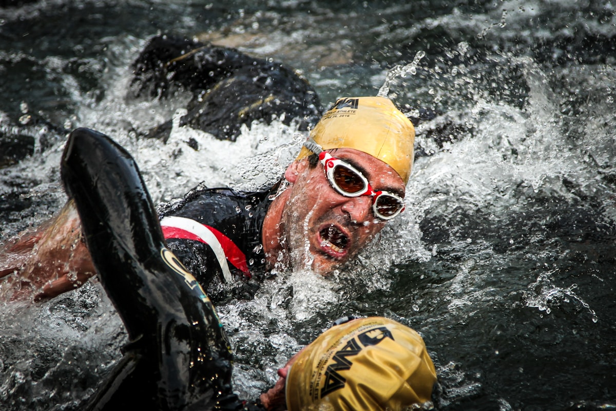 Triathlon athlete