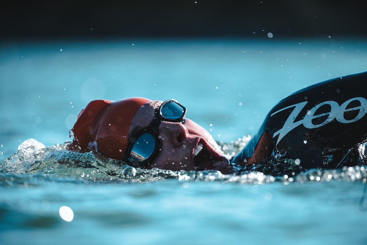Triathlon athlete