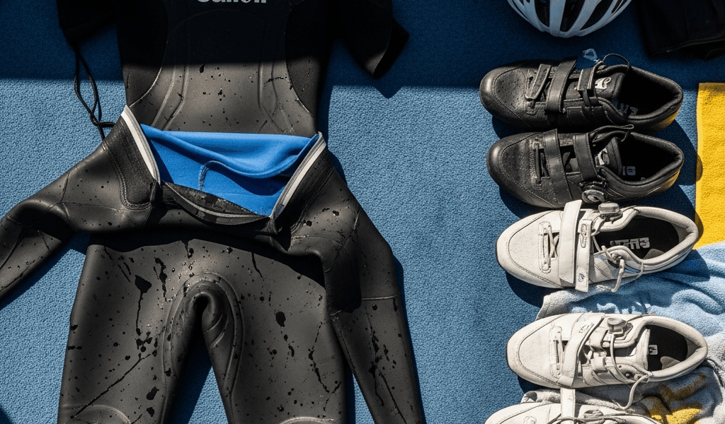 Triathlon Swim to Bike Transition Takes Too Long Fix