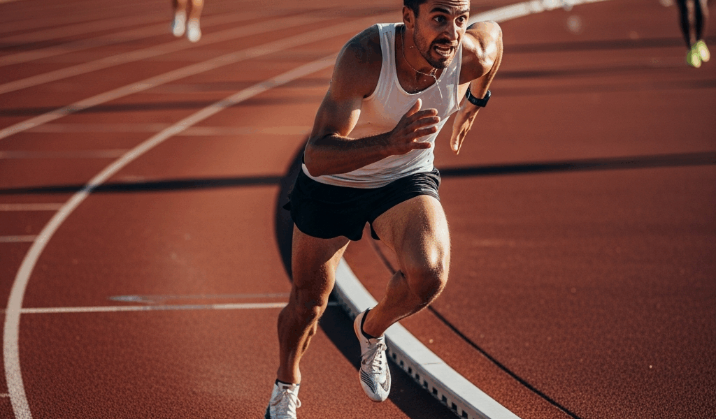 Professional photograph related to: What Is a Good 400m Time? Benchmarks by Age and Level. High qual